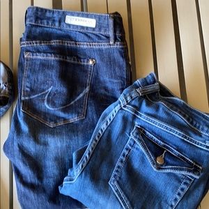 Two pair women’s denim jeans inc. & express  12R
